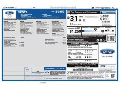2019 Ford Fiesta SE