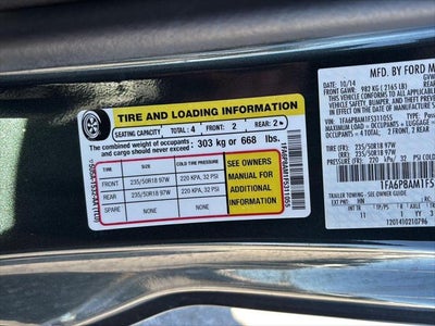 2015 Ford MUSTANG Base