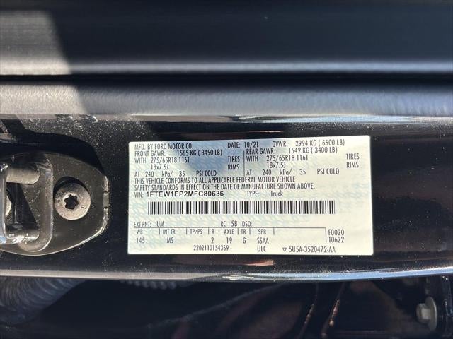 2021 Ford F-150 XLT