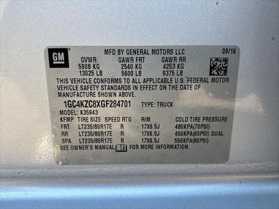 2016 Chevrolet Silverado 3500HD LT