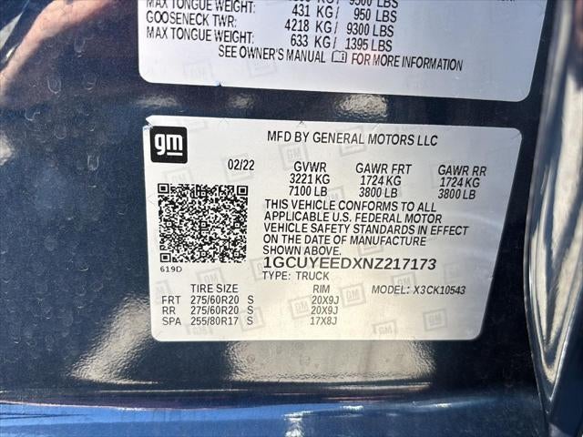2022 Chevrolet Silverado 1500 LTD RST