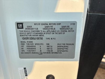 2009 GMC Acadia SLE1