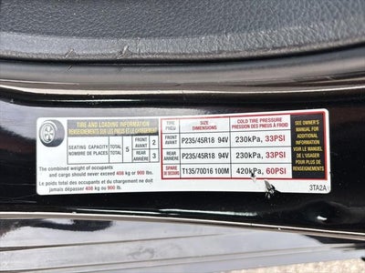 2018 Nissan Altima 2.5 SR