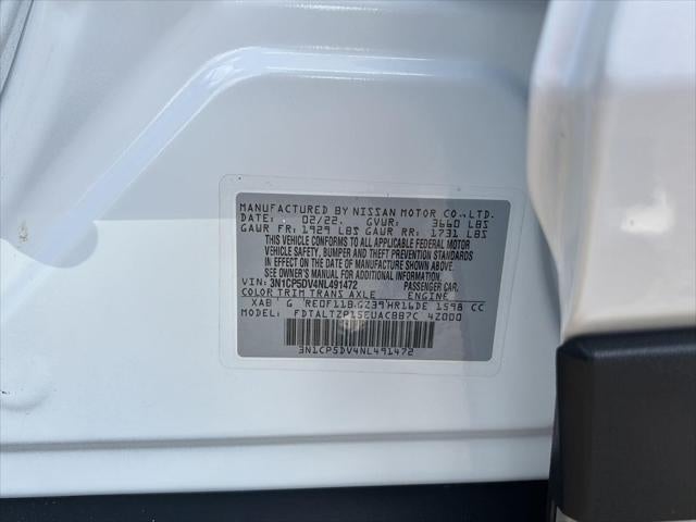 2022 Nissan Kicks SR