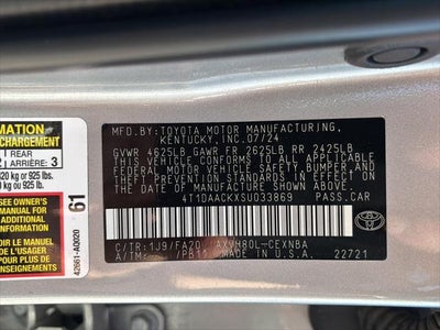 2025 Toyota Camry LE