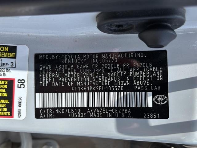 2023 Toyota Camry XSE