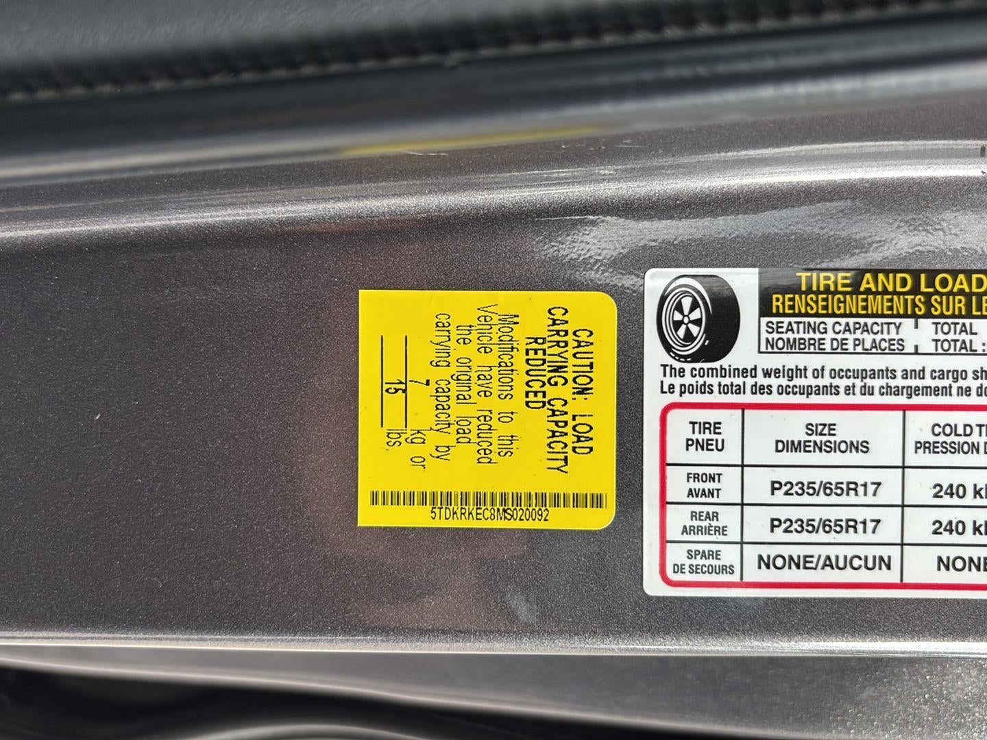 2021 Toyota Sienna LE
