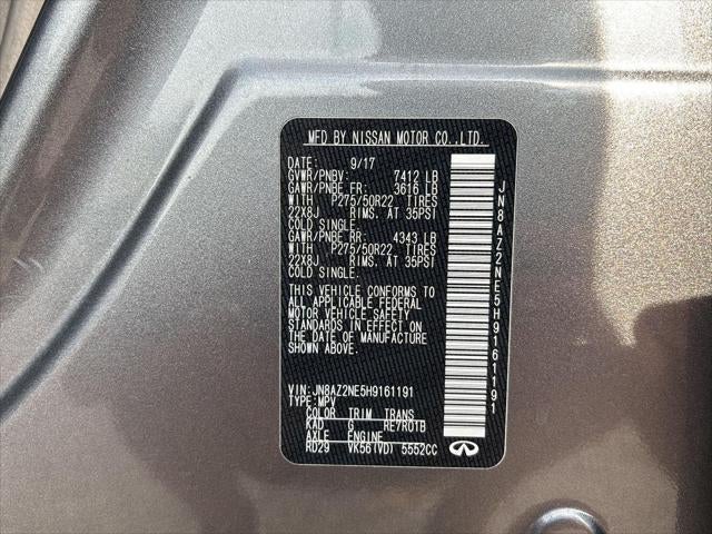 2017 INFINITI QX80 Base