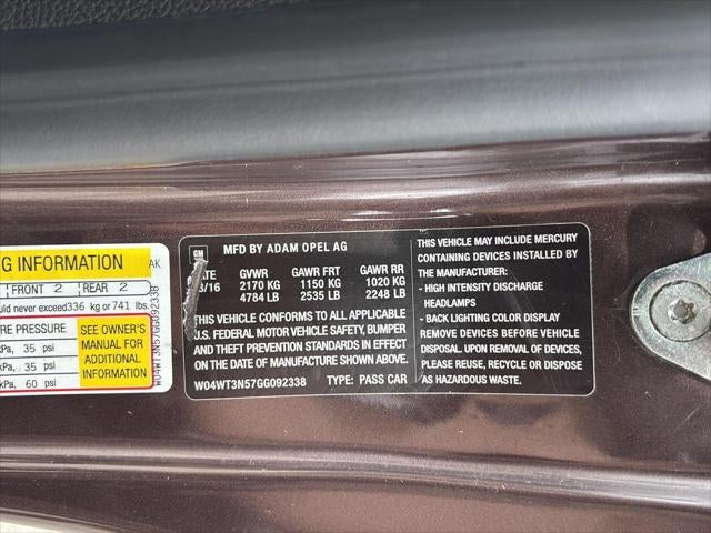 2016 Buick Cascada Premium