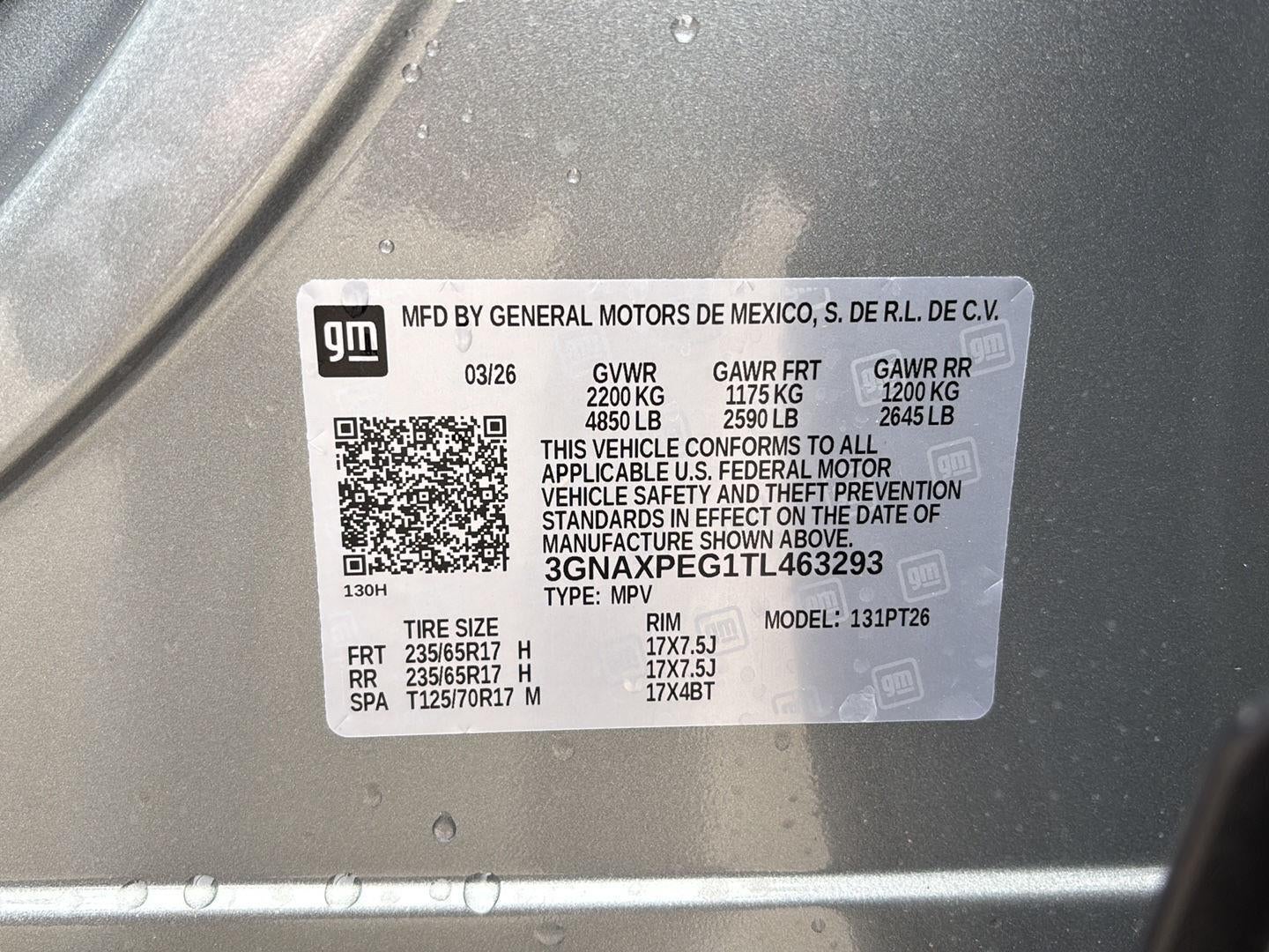 2026 Chevrolet Equinox LT