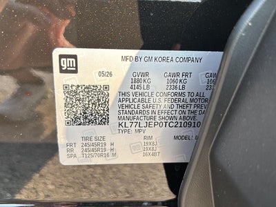 2026 Chevrolet Trax 2RS