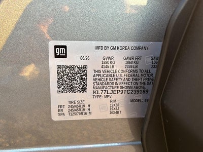2026 Chevrolet Trax 2RS