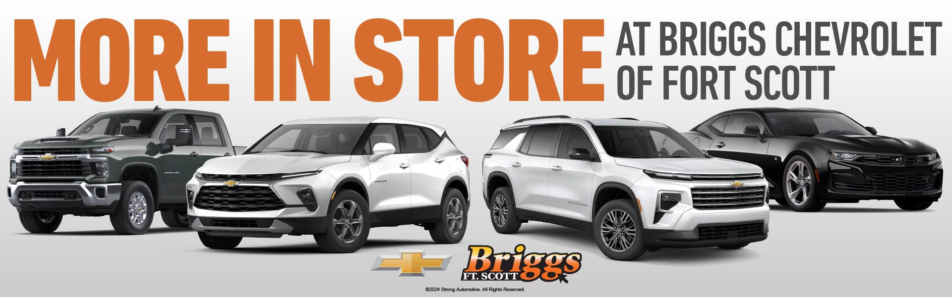 More In Store at Briggs Chevrolet of Fort Scott