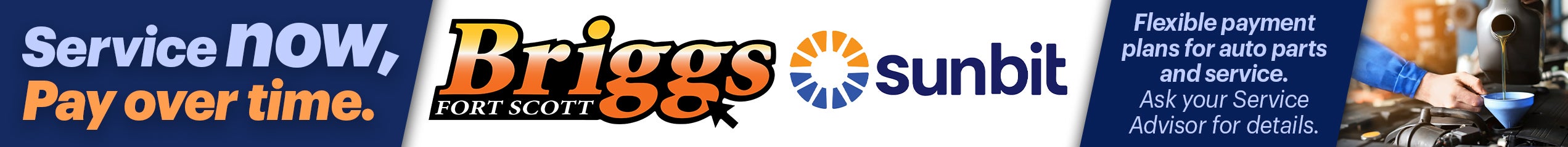 Service & Parts Financing at Briggs Chevrolet Fort Scott